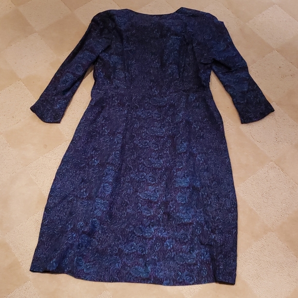 Vintage (handmade?) Dress, Sz 12 - Picture 3 of 10